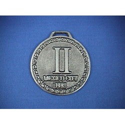 MX-10 EJEMPLO DE MEDALLA 6 CMS. DIAMETRO ALTO RELIEVE.