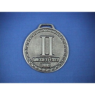 MX-10 EJEMPLO DE MEDALLA 6 CMS. DIAMETRO ALTO RELIEVE.