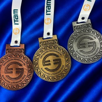 Medallas Sobre Diseño en Fundición con Listón Sublimado