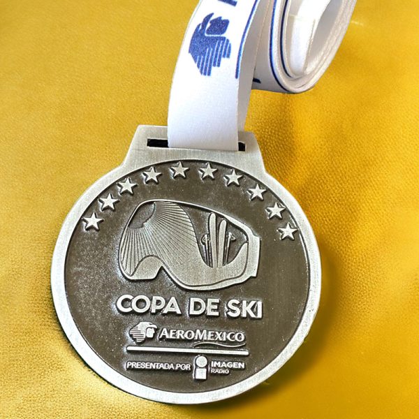 MEDALLA ZAMAK SKI MEDALLA ZAMAK SKI